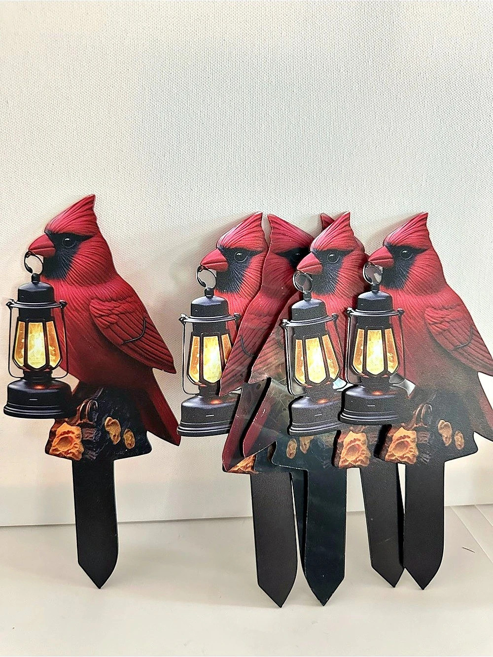 Cardinal Lantern 6